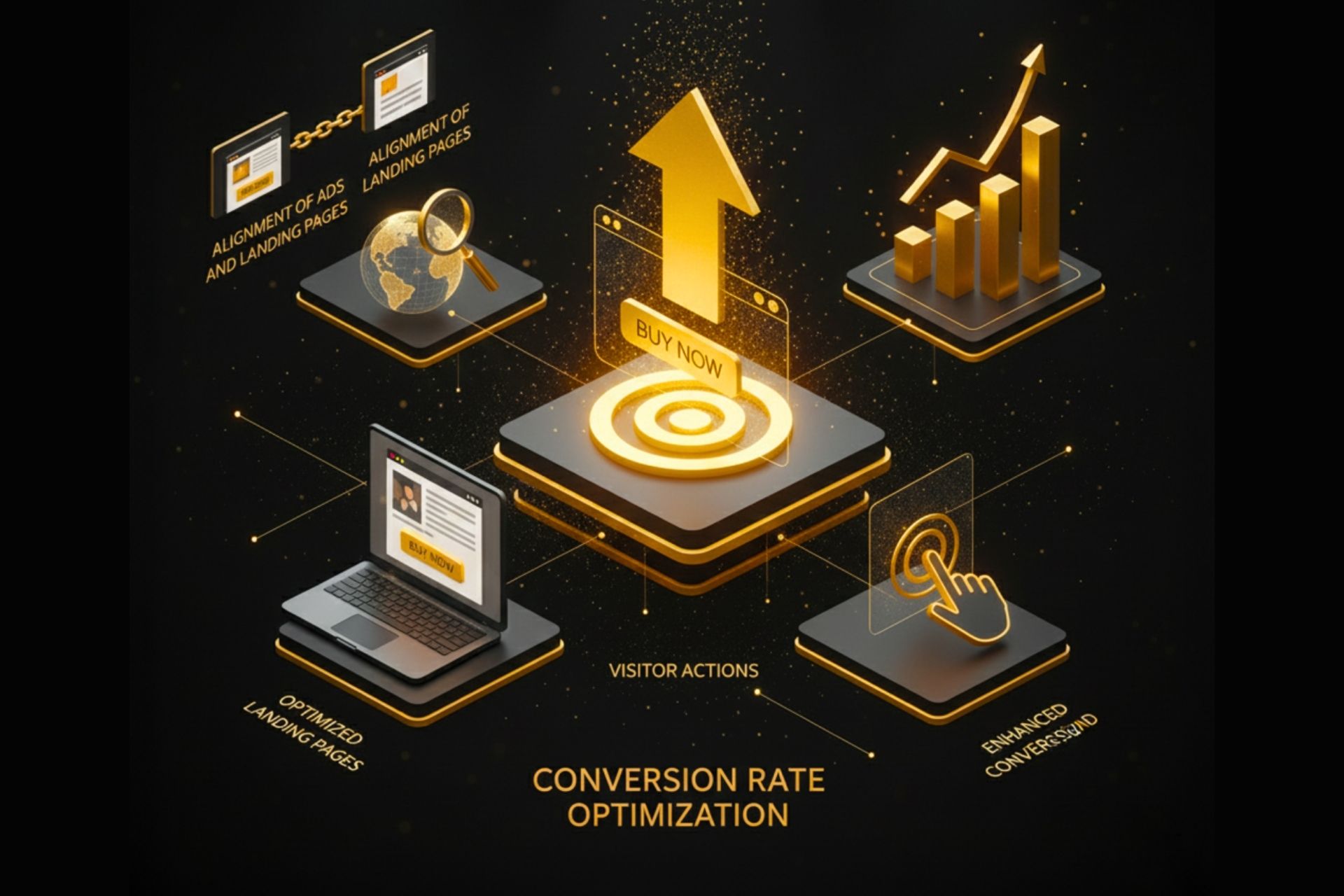 Gold online advertising techniques